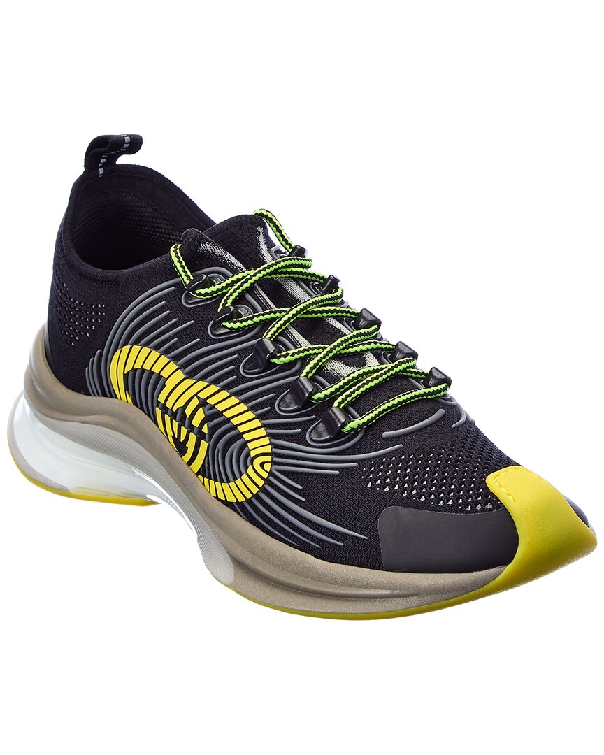 Gucci Run Knit Sneaker Black 6