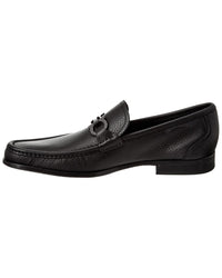 Ferragamo Grandioso Gancini Bit Leather Moccasin