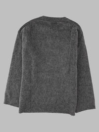 Ganni Women Maglia "Teddy Mushroom" In Alpaca