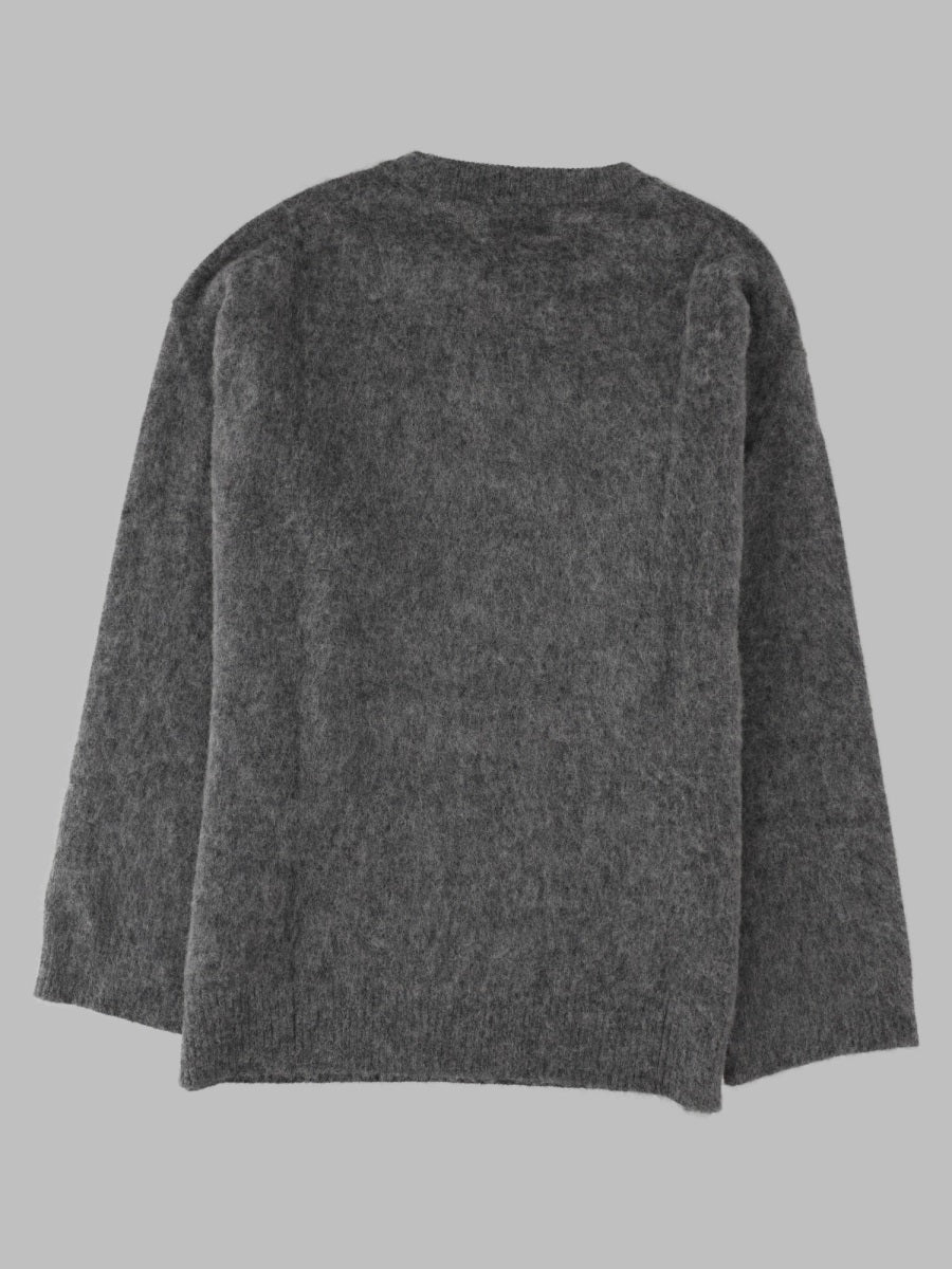 Ganni Women Maglia "Teddy Mushroom" In Alpaca