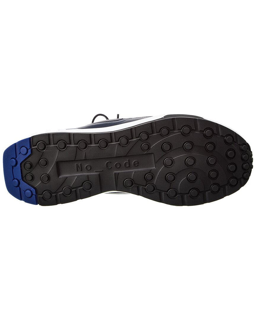 Tod’S No_Code Knit & Leather Sneaker