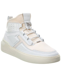 Tod’S X No_Code Leather High-Top Sneaker