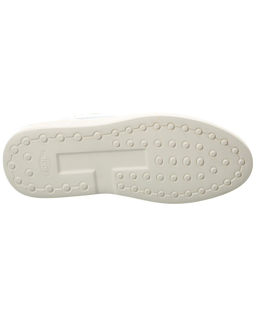 Tod’S X No_Code Leather High-Top Sneaker