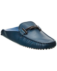 Tod’S Leather Loafer Blue