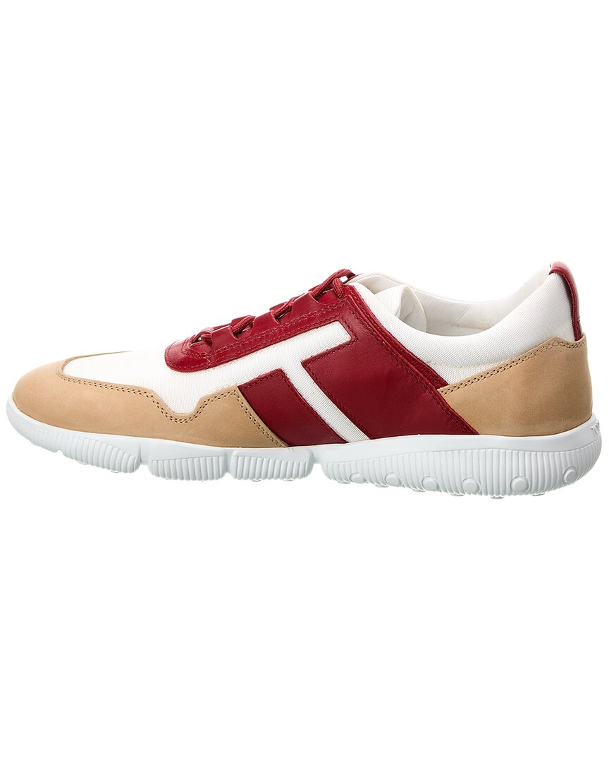 Tod’S All Competition Canvas & Leather Sneaker