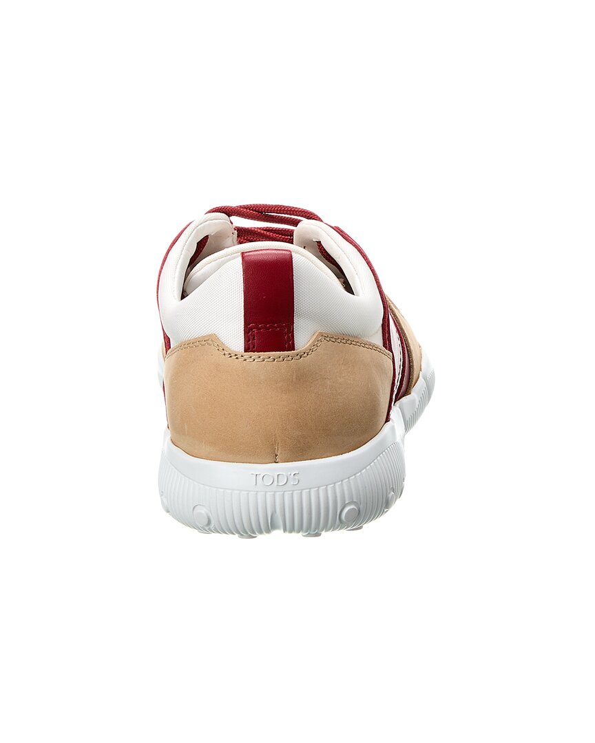 Tod’S All Competition Canvas & Leather Sneaker