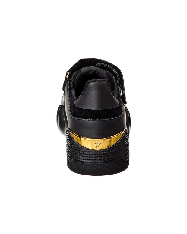Giuseppe Zanotti Talon Leather & Suede Sneaker