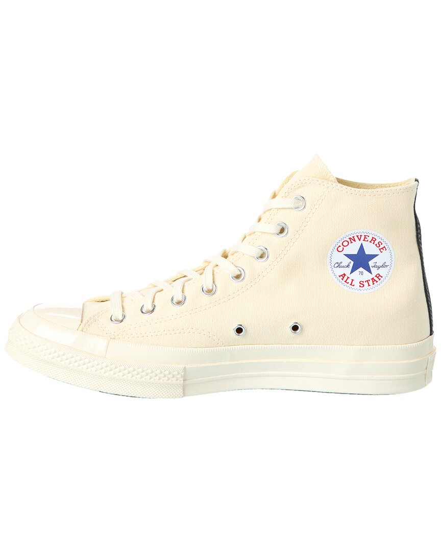 Converse X Comme Des Garçons Play Canvas High-Top Sneaker