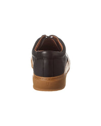 Frye Hoyt Low Lace Canvas & Leather Sneaker