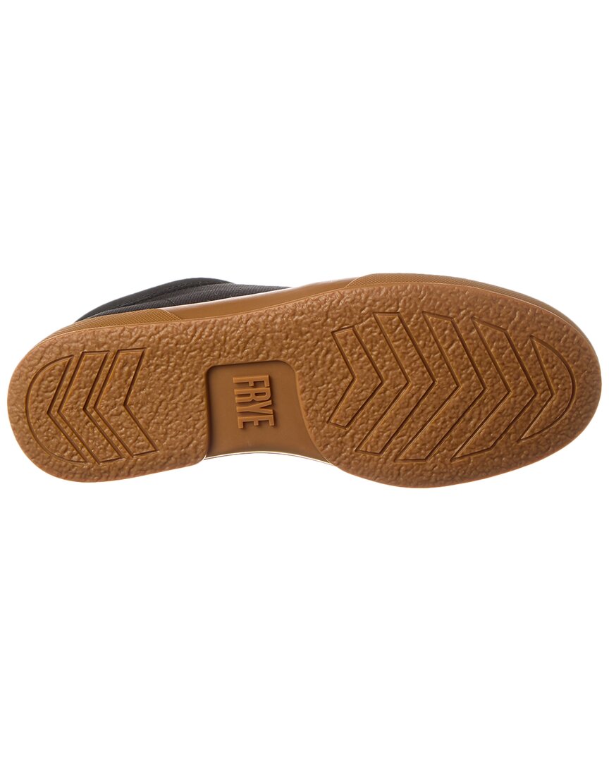 Frye Hoyt Low Lace Canvas & Leather Sneaker