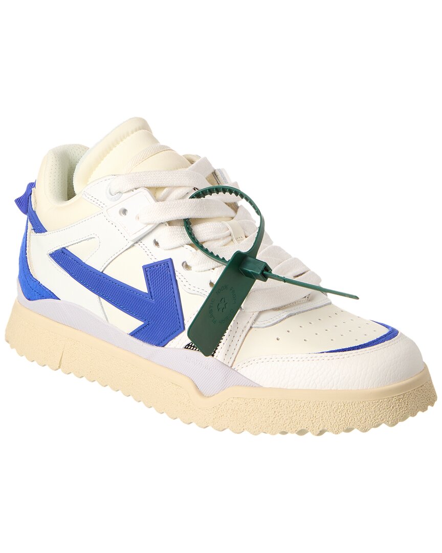 Off-White™ Midtop Sponge Leather Sneaker White 40