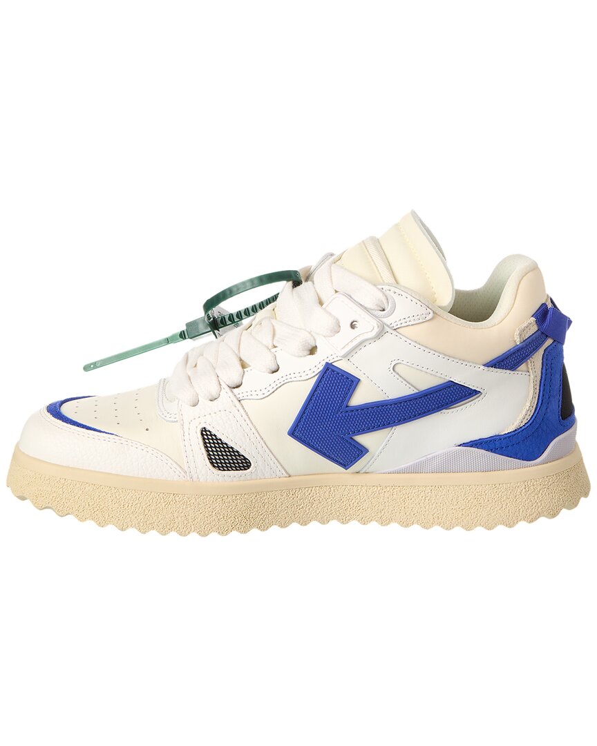 Off-White™ Midtop Sponge Leather Sneaker