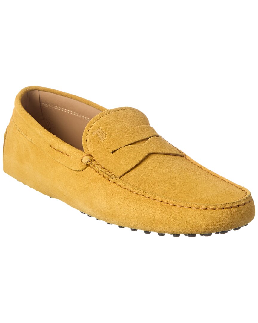 Tod’S Suede Driver Yellow 6