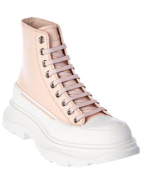 Alexander Mcqueen Tread Slick Leather Boot