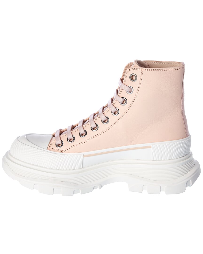 Alexander Mcqueen Tread Slick Leather Boot
