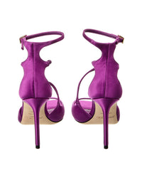 Jimmy Choo Jimmy Choo Azia 95 Satin Sandal (Authentic Pre-Loved)