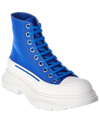 Alexander Mcqueen Tread Slick Canvas Boot
