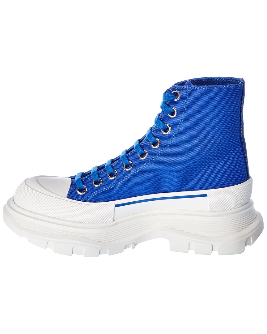 Alexander Mcqueen Tread Slick Canvas Boot