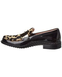 TOD's Tod’S Gomma Haircalf & Patent Loafer