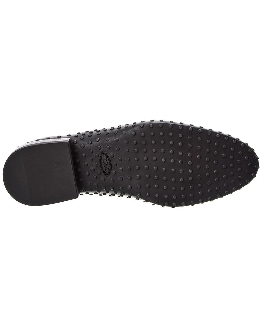 TOD's Tod’S Gomma Haircalf & Patent Loafer
