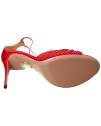 Aquazzura Bellini Beauty 105 Satin Sandal