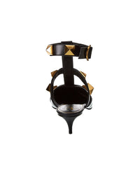 Valentino Valentino Roman Stud 40 Leather Ankle Strap Pump