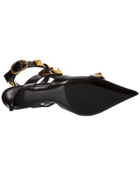 Valentino Valentino Roman Stud 40 Leather Ankle Strap Pump