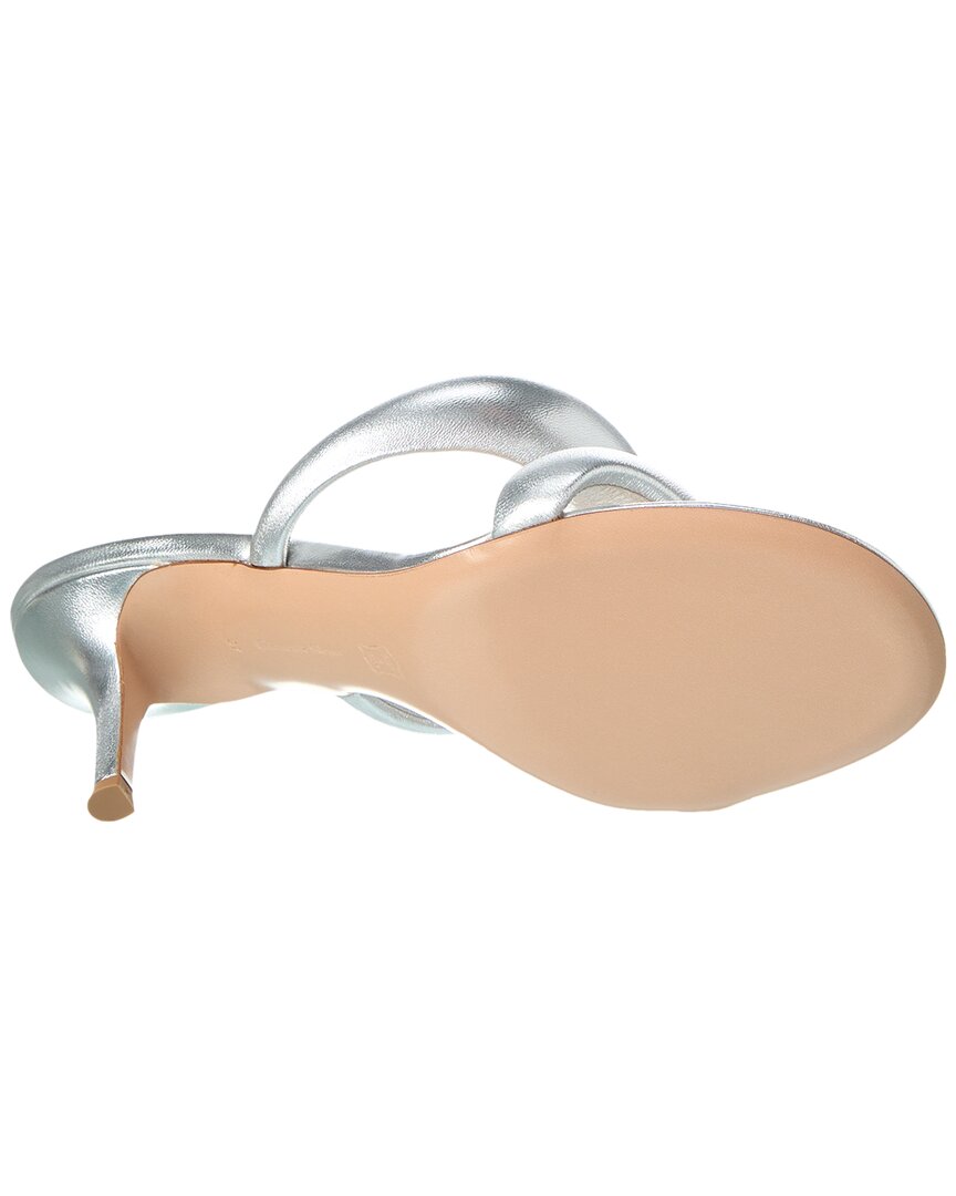 Gianvito Rossi Bijoux Slide 70 Leather Sandal