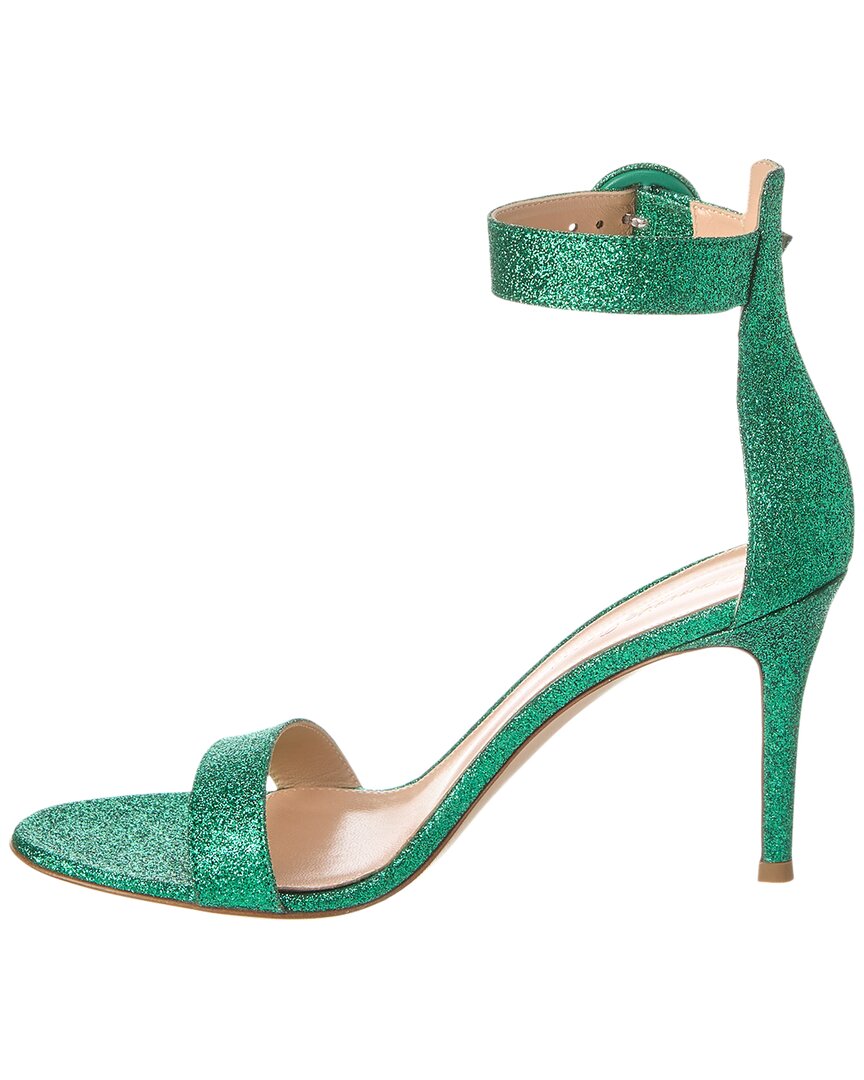 Gianvito Rossi Portofino 85 Glitter Sandal