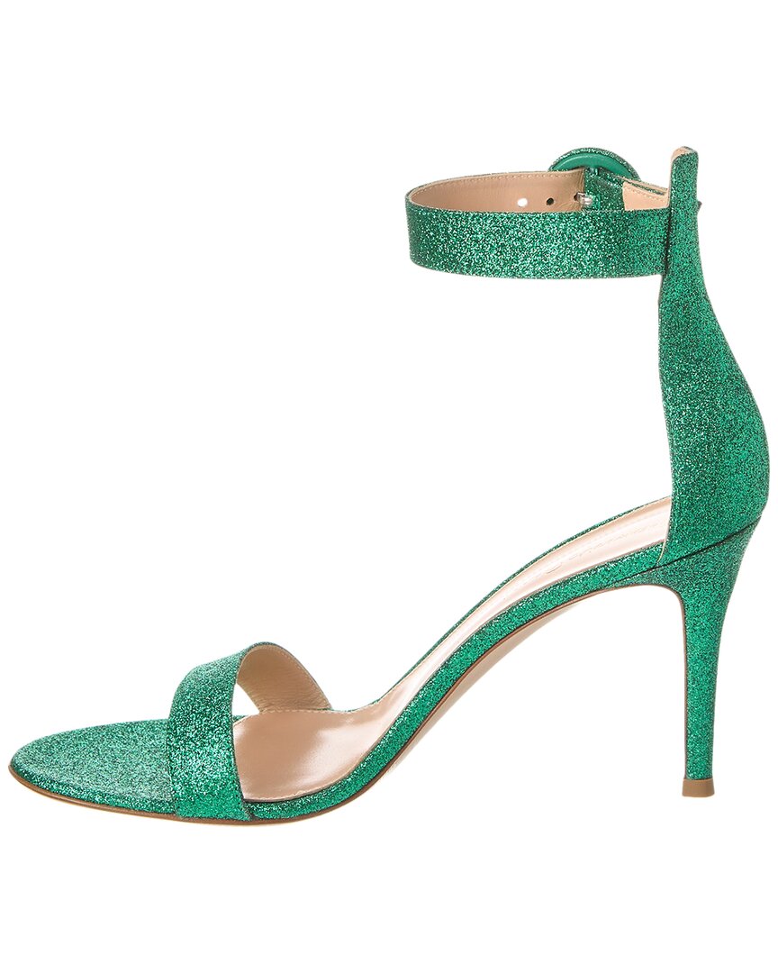 Gianvito Rossi Portofino 85 Glitter Sandal
