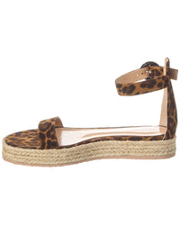 Gianvito Rossi Suede Platform Sandal