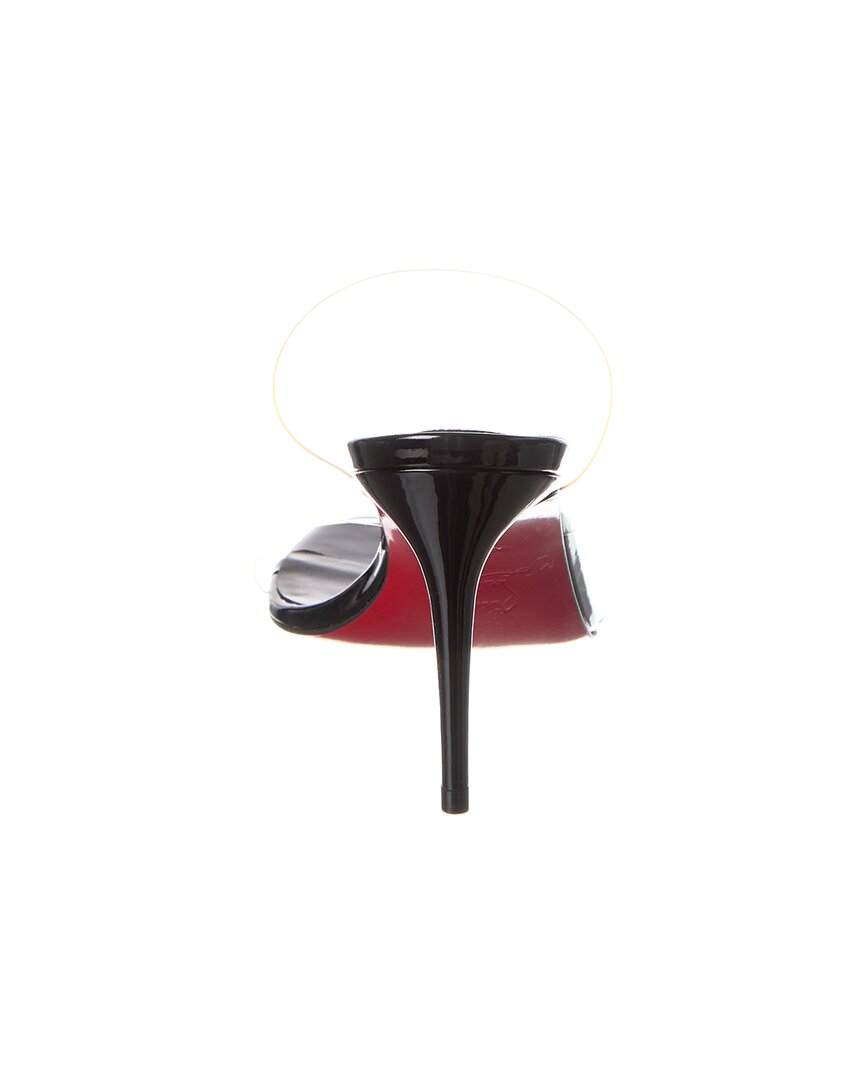 Christian Louboutin Just Nothing 85 Vinyl & Leather Sandal