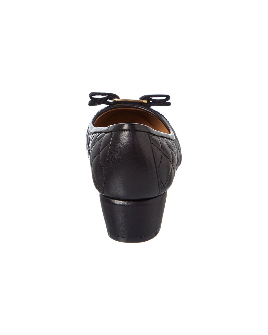Ferragamo Ferragamo Vara Quilted Leather Pump