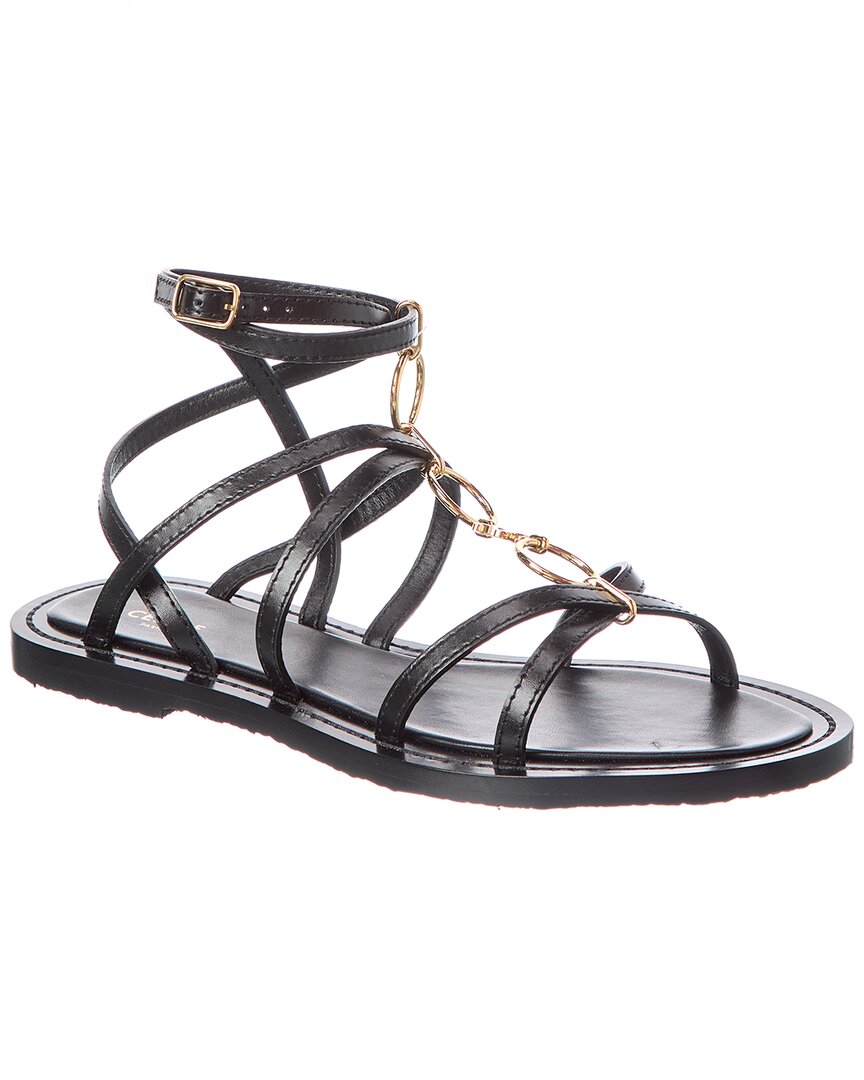Celine Lympia Strappy Jewel Leather Sandal
