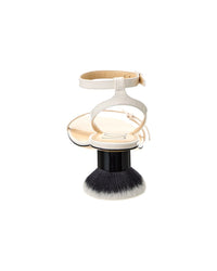 Loewe Petal Brush Leather Sandal