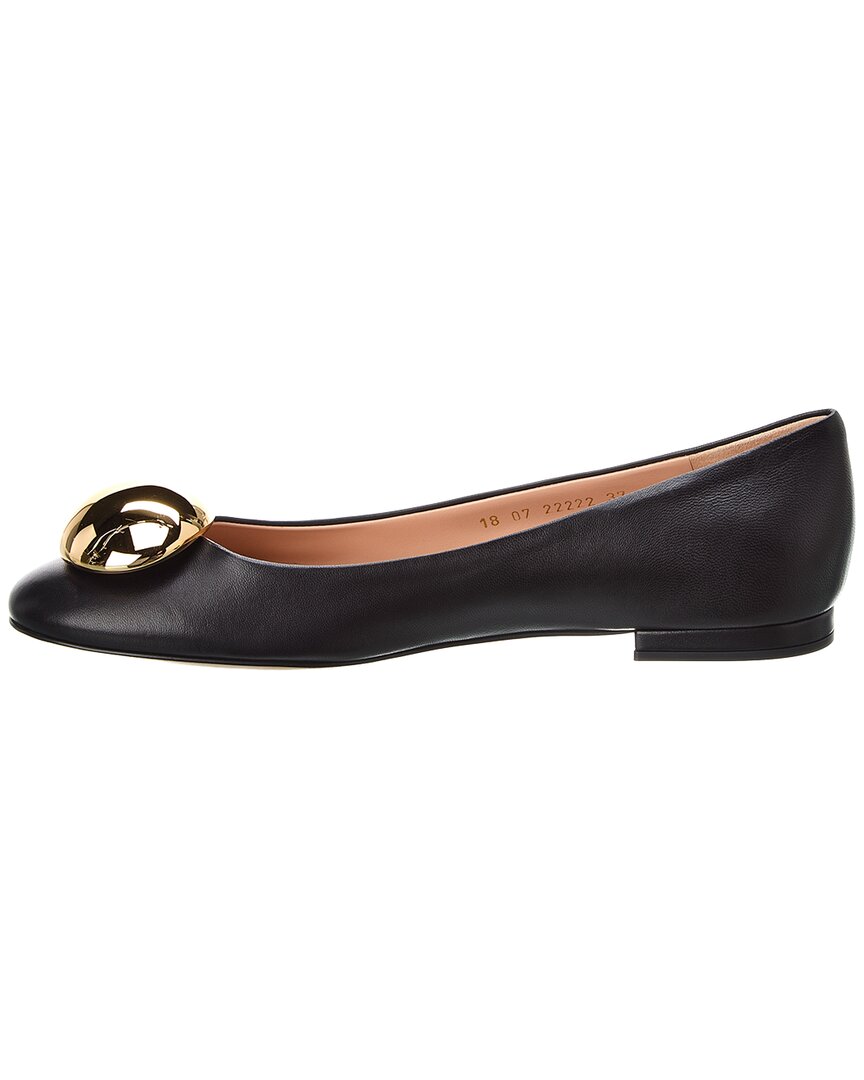 Gianvito Rossi Sphera Leather Flat