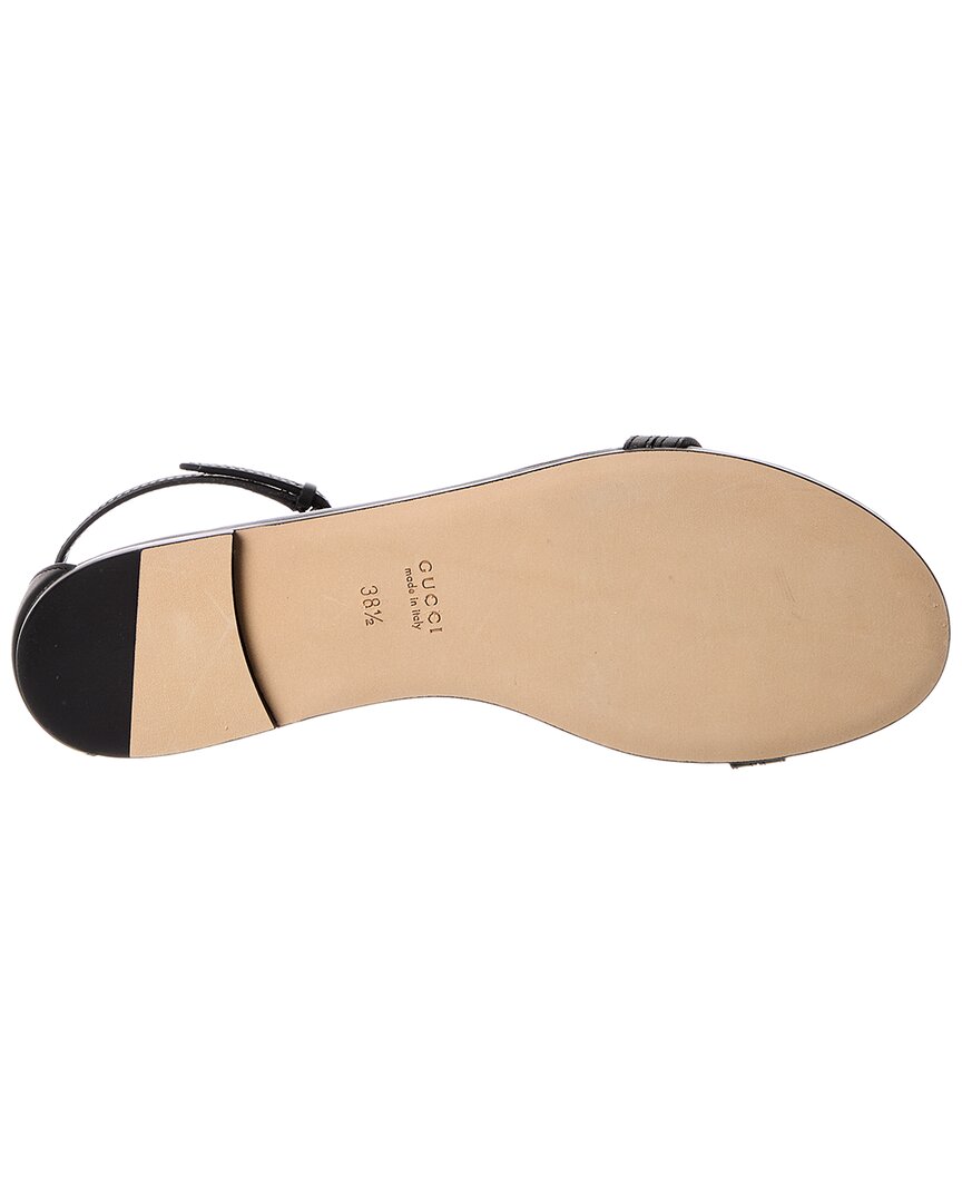 Gucci Gucci Bamboo Leather Sandal