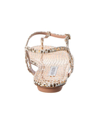 Aquazzura Almost Bare Leather Sandal