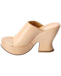 Bottega Veneta Bottega Veneta Leather Platform Sandal