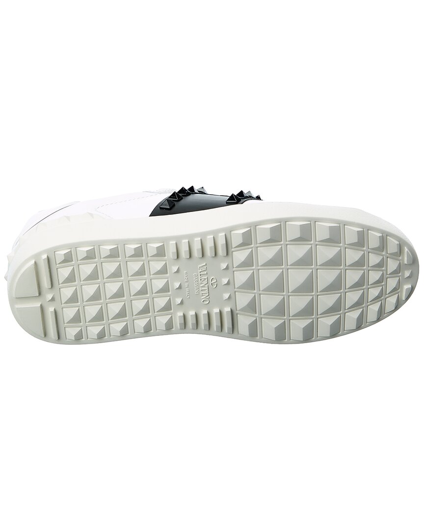 Valentino Valentino Rockstud Untitled Leather Sneaker