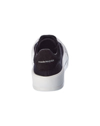 Alexander Mcqueen Deck Plimsoll Canvas & Suede Sneaker
