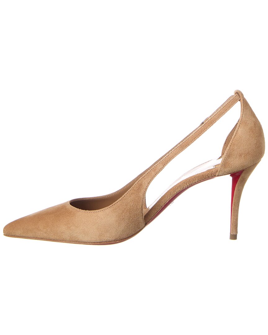 Christian Louboutin Apostrophoric 80 Suede Pump