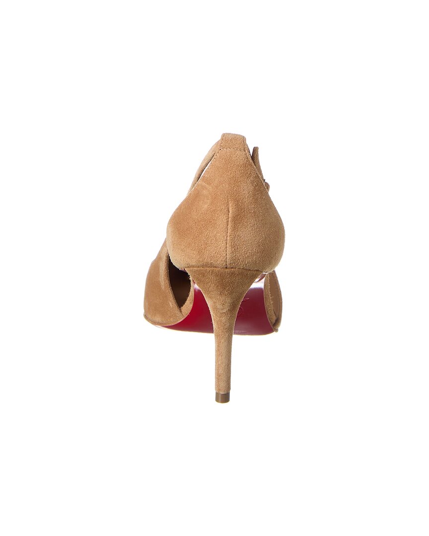 Christian Louboutin Apostrophoric 80 Suede Pump