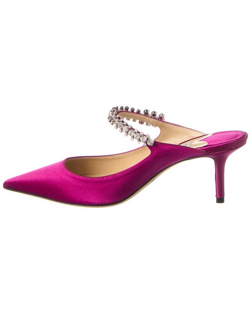 Jimmy Choo Bing 65 Satin Mule