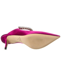 Jimmy Choo Bing 65 Satin Mule