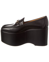 Gucci Horsebit Leather Platform Loafer