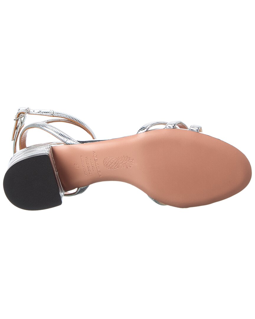 Aquazzura Heatwave 35 Leather Sandal