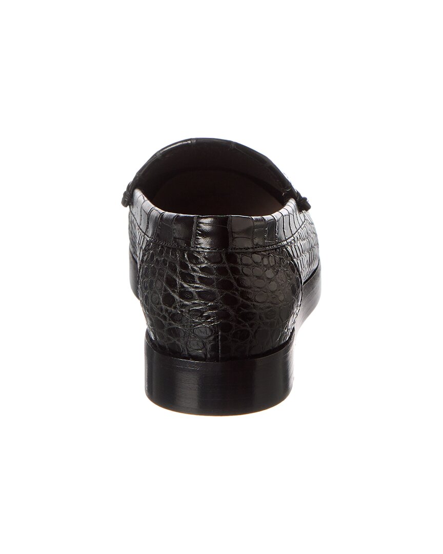 Manolo Blahnik Dinelio Croc-Embossed Leather Loafer – Bluefly Manolo Blahnik Dinelio Croc-Embossed Leather Loafer – Bluefly