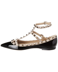 Valentino Rockstud Caged Leather Flat