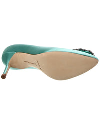Manolo Blahnik Hangisi 90 Satin Pump4